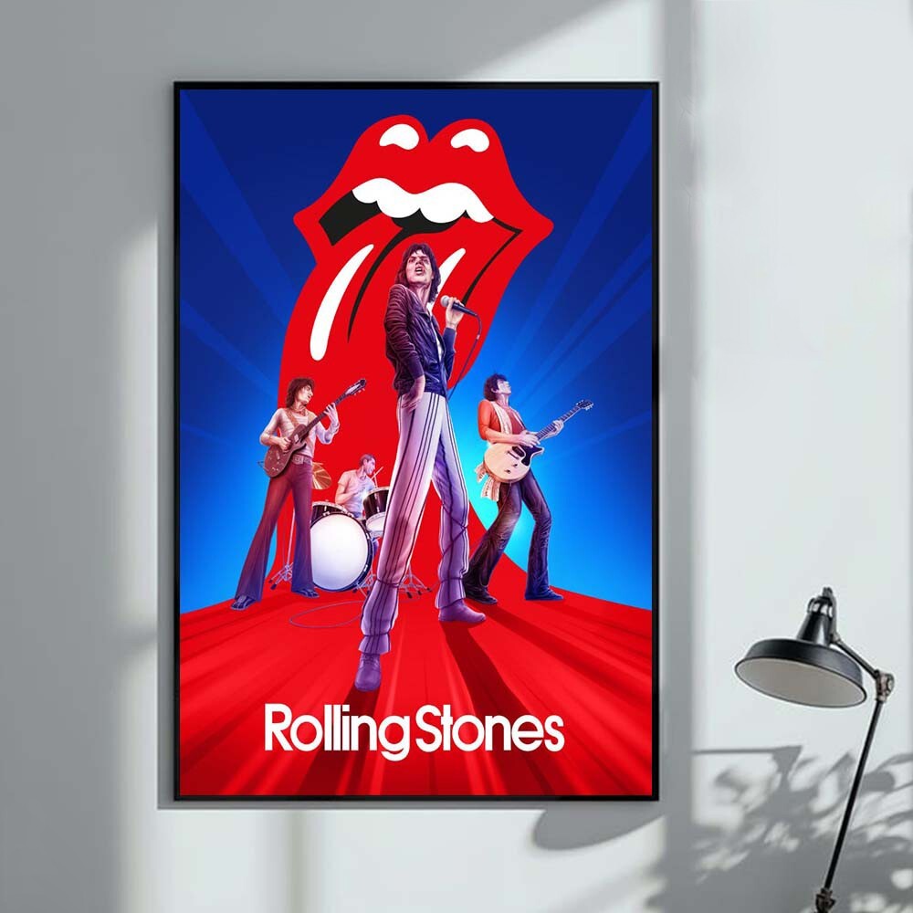 Collectionzz x Rolling Stones 1975 Tour of the Americas Pomp Rock Main Tee