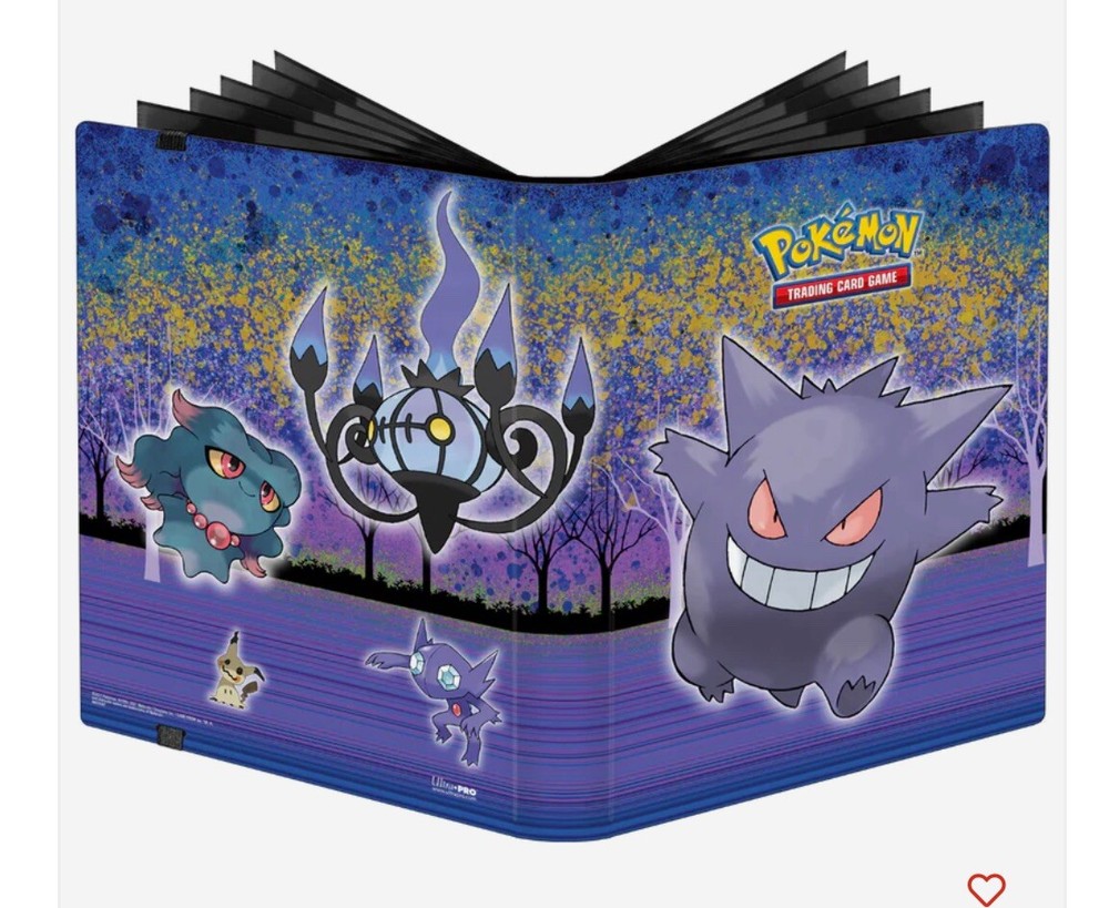 ULTRA PRO Pokemon Gallery Series Haunted Hollow GENGAR 9-Pocket PRO-Binder