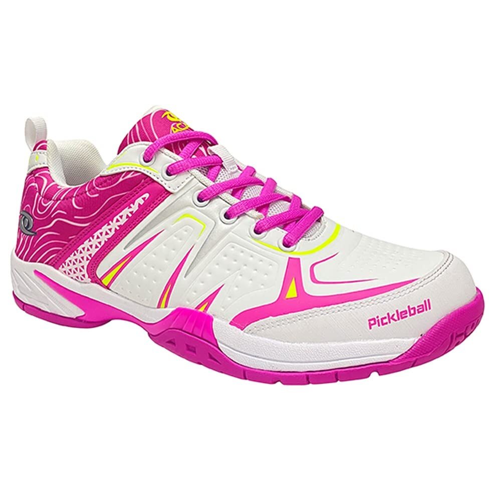 ACACIA Unisex 31-270 Pickleball Shoes Lime/Black 8.5 Wide US Women-image