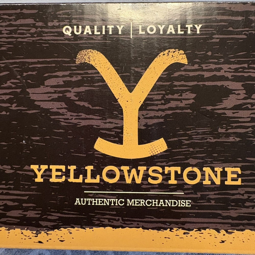 Yellowstone 9 oz Glasses Set NIB Etched Authentic Merch 3.25” High