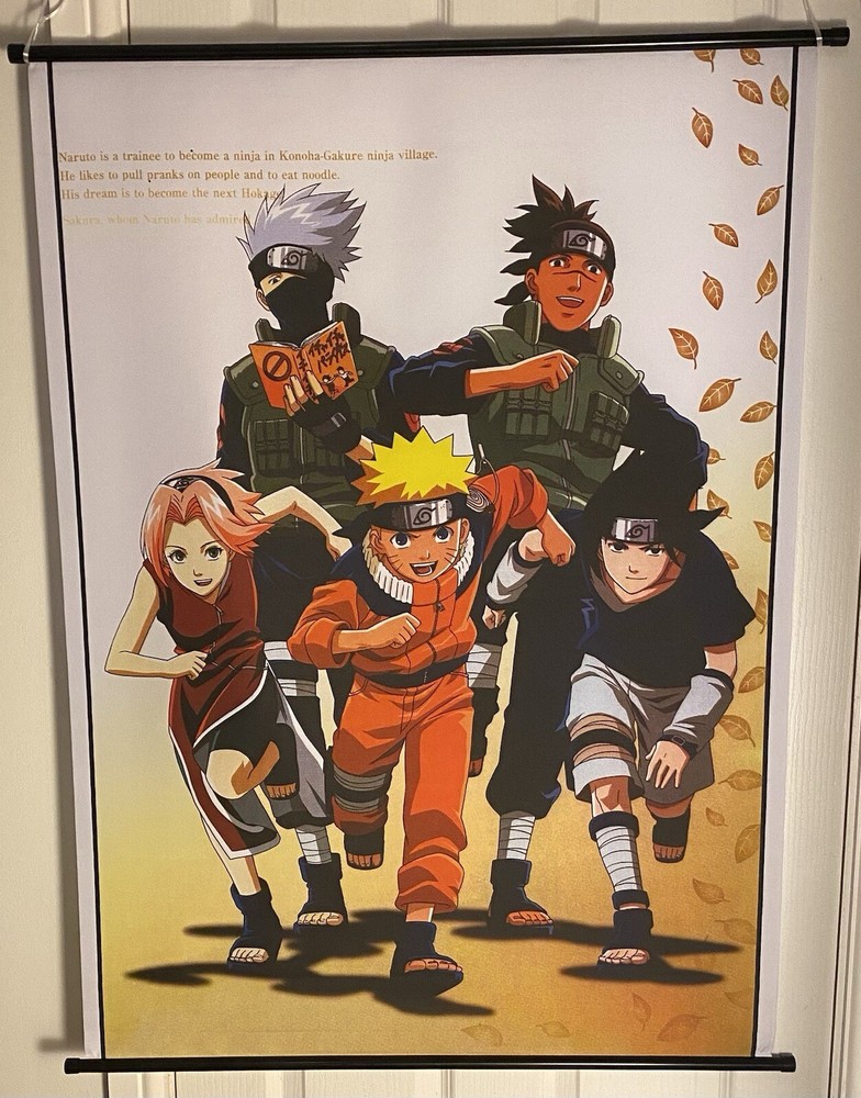 Naruto Anime Large Wall Scroll