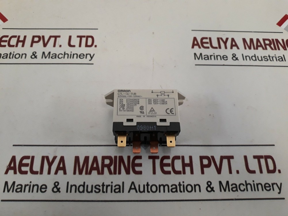 Omron G7L-1A-TUB Power Relay 100-120VAC