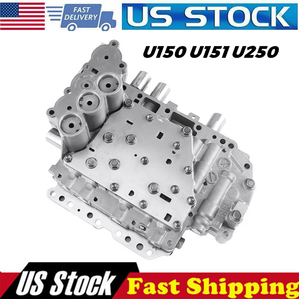 For Toyota 2001-up U150 U151 U250 Transmission Valve Body with 7 Solenoid