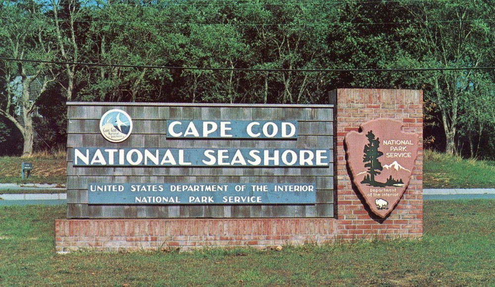National Sea Shore Park, Eastham, Cape Cod, Massachusetts, UNP, VG --POSTCARD