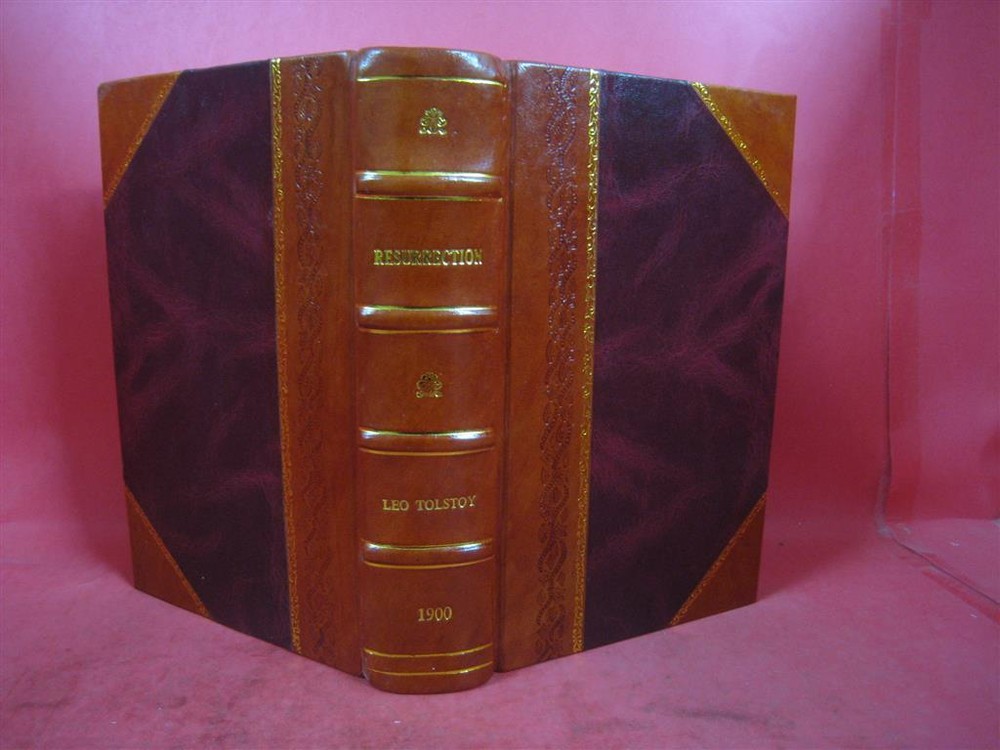 Resurrection A Novel 1900 Leather Bound Edition