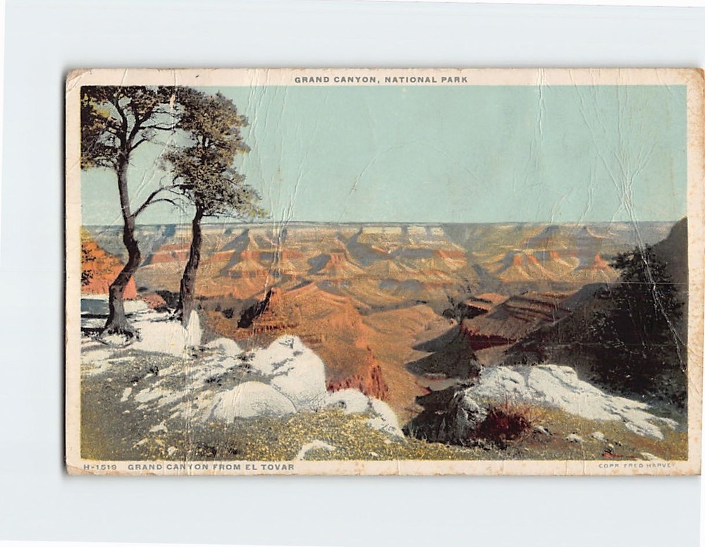 Postcard Grand Canyon National Park Arizona USA