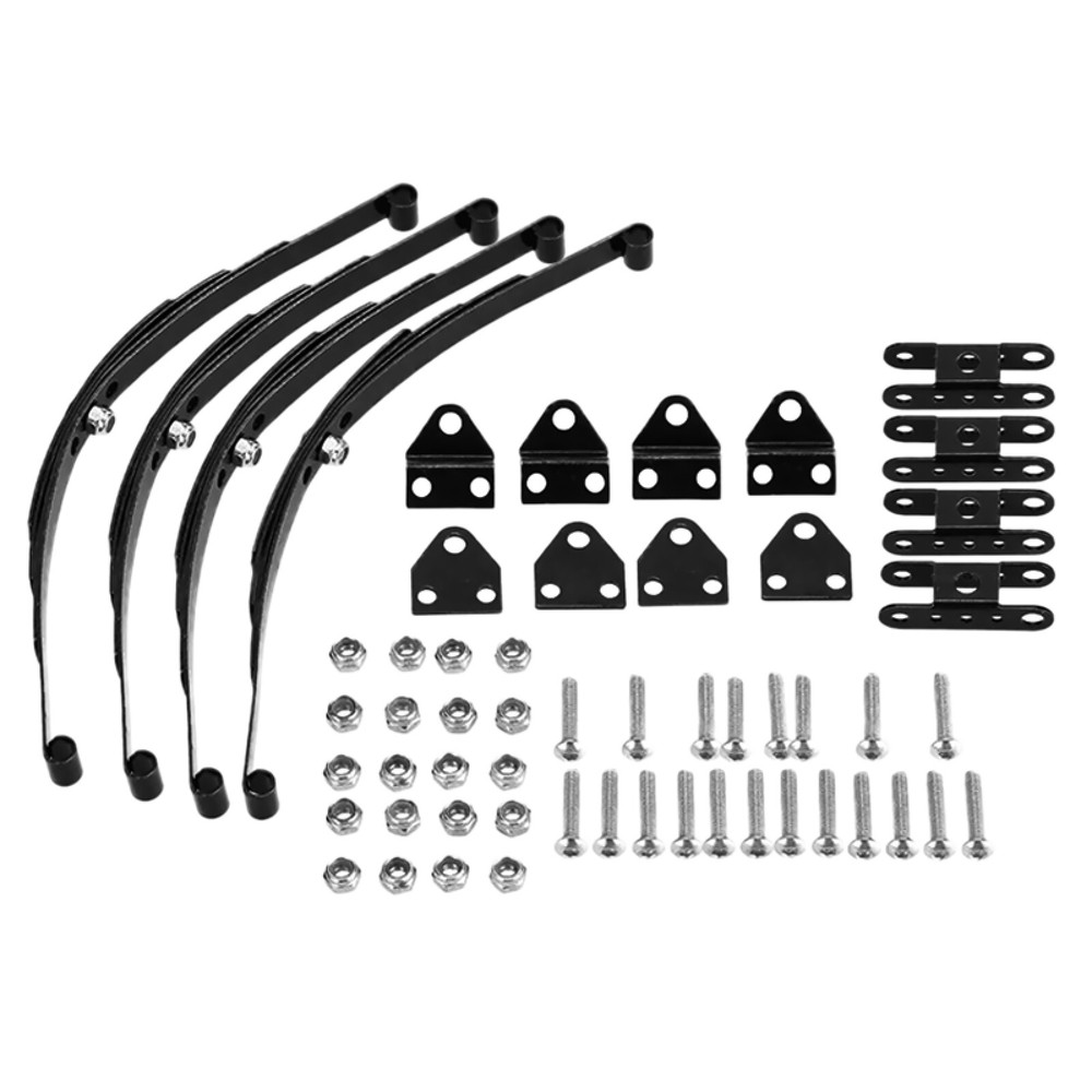 4Pcs 1/10 RC Car Leaf Springs for Tamiya Axial SCX10 D90 4WD Chassis