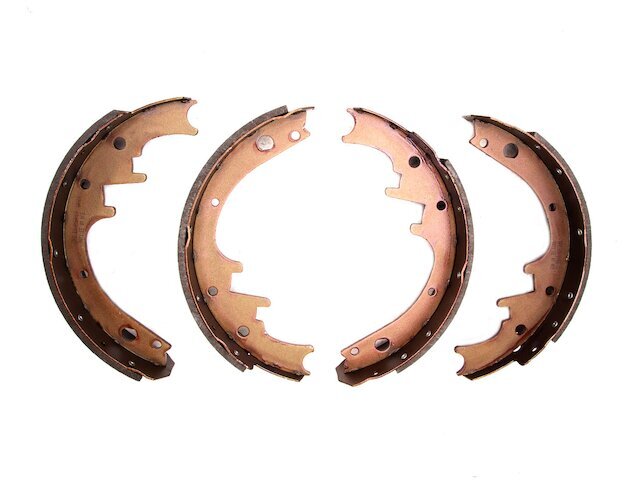 For 1949-1952 Ford Custom Brake Shoe Set Front Dynamic Friction 34417DMZF 1950