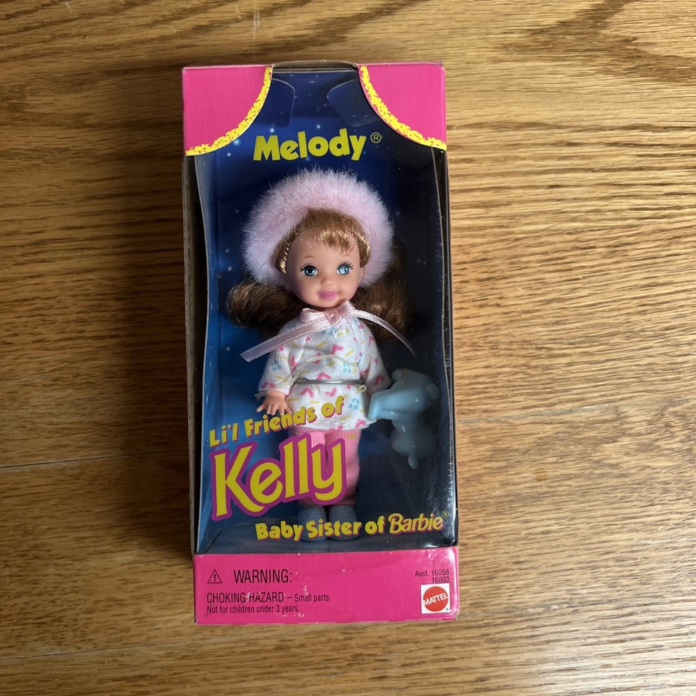 BARBIE Li'l Friends Of Kelly Melody Doll 1996 NIB Mattel 16003