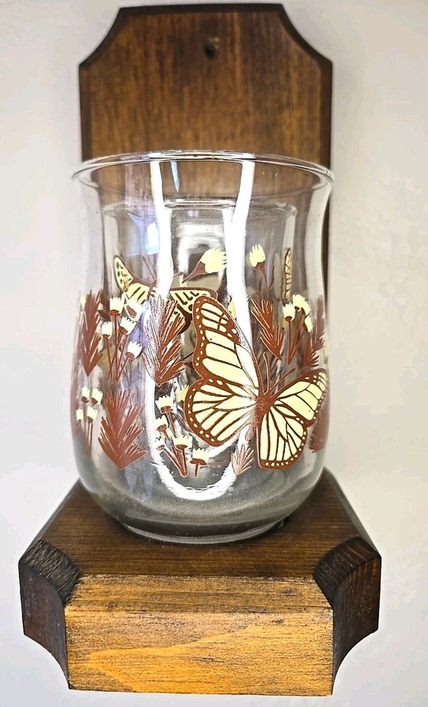 Vtg Wall Sconce Bitterfly 10