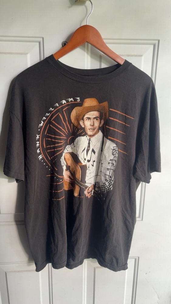 Vintage 90s hank Williams single stitch shirt