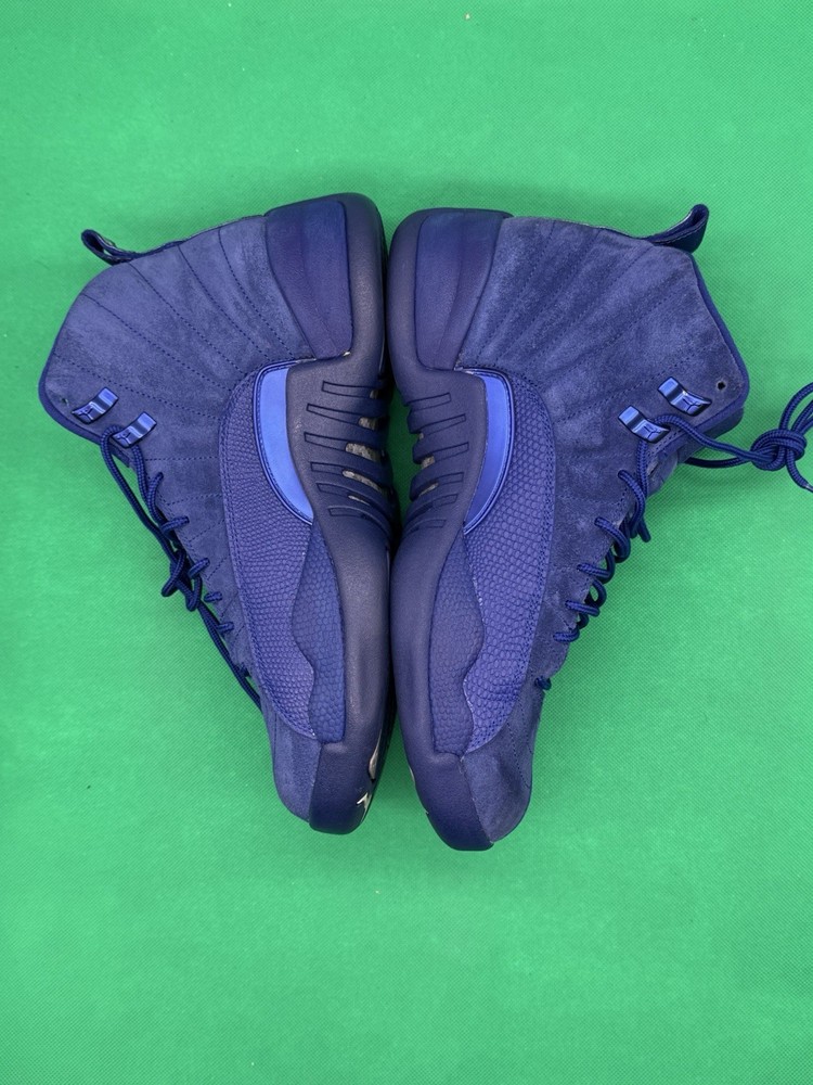 Jordan 12 Retro Deep Royal Sneakers Size 9