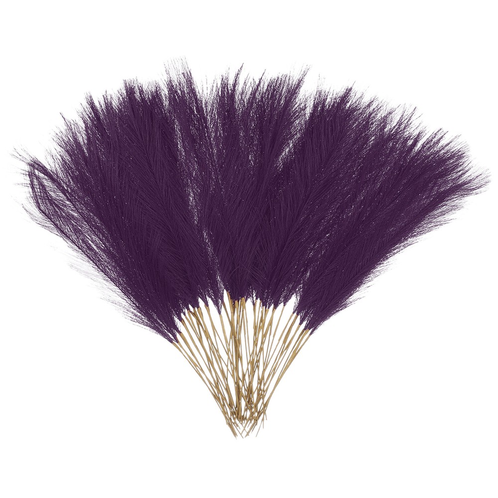 50 Pcs Faux Pampas Grass 52cm/20.5