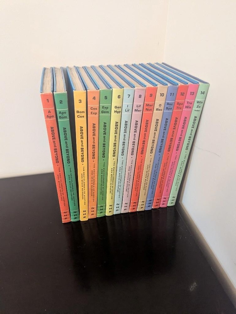 Above and Beyond the Encyclopedia of Aviation and Space Sciences 14 volume set