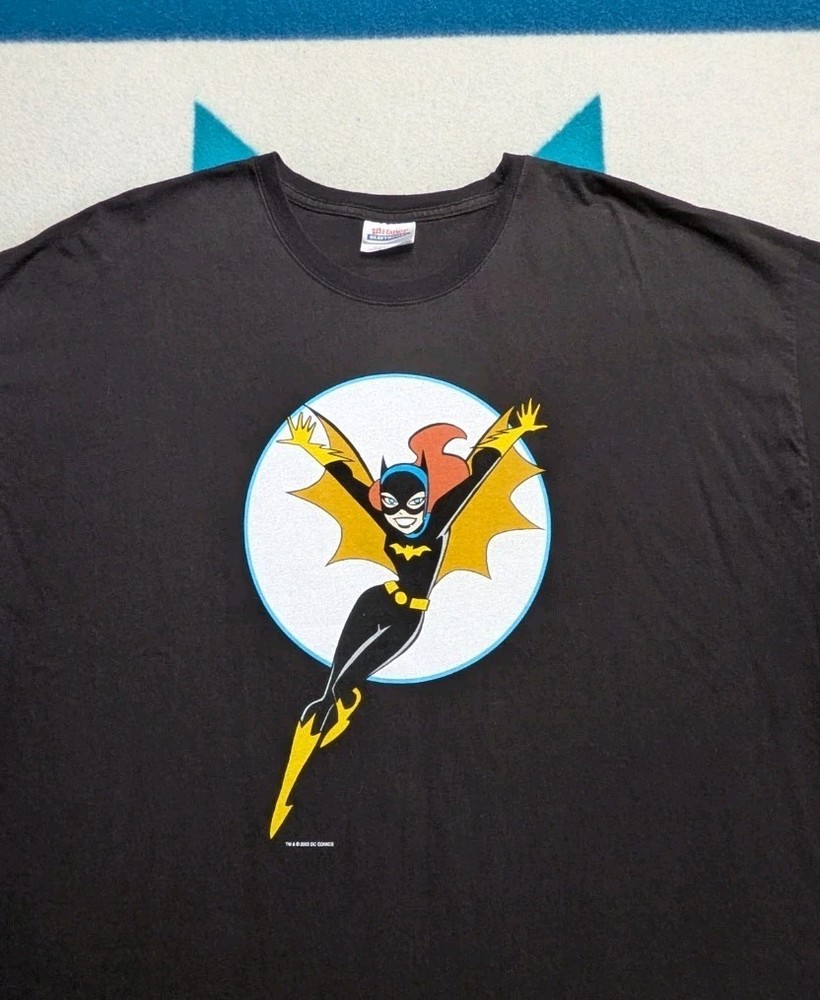Vintage Bat Girl Promo Shirt 2000 Animated Series Cartoon Graphitti DC Comic 2XL