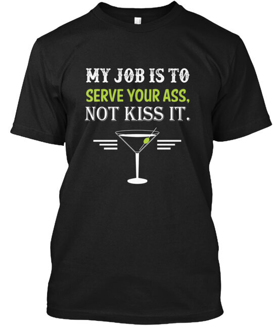 Bartender Tee T-Shirt Made in the USA Size S to 5XL