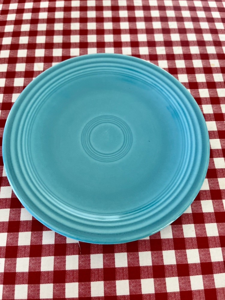 Vintage Fiesta 1937-1969 Fiestaware 6 3/8” Bread and Butter Plate Turquoise
