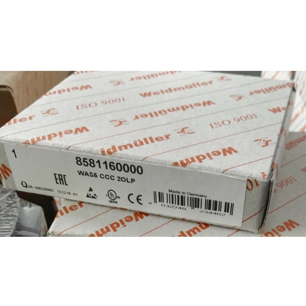 New For Weidmuller 8581160000 WAS5 CCC 2OLP Isolator Boxed *cm