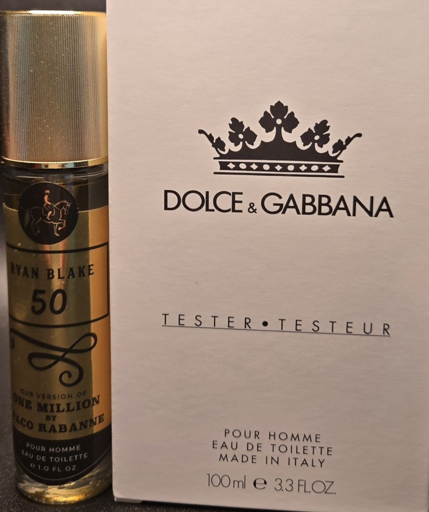 Dolce & Gabbana K ~ 100 ml. /3.3 oz Pour Homme EDT Brand New Spray in Tester Box