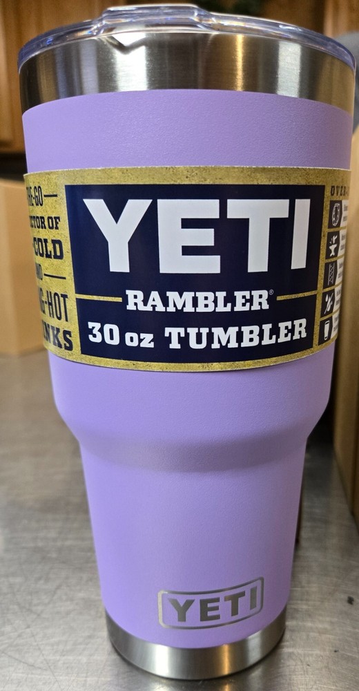 YETI Rambler 30 oz Stainless Steel Vacuum Insulated Lavender Tumbler