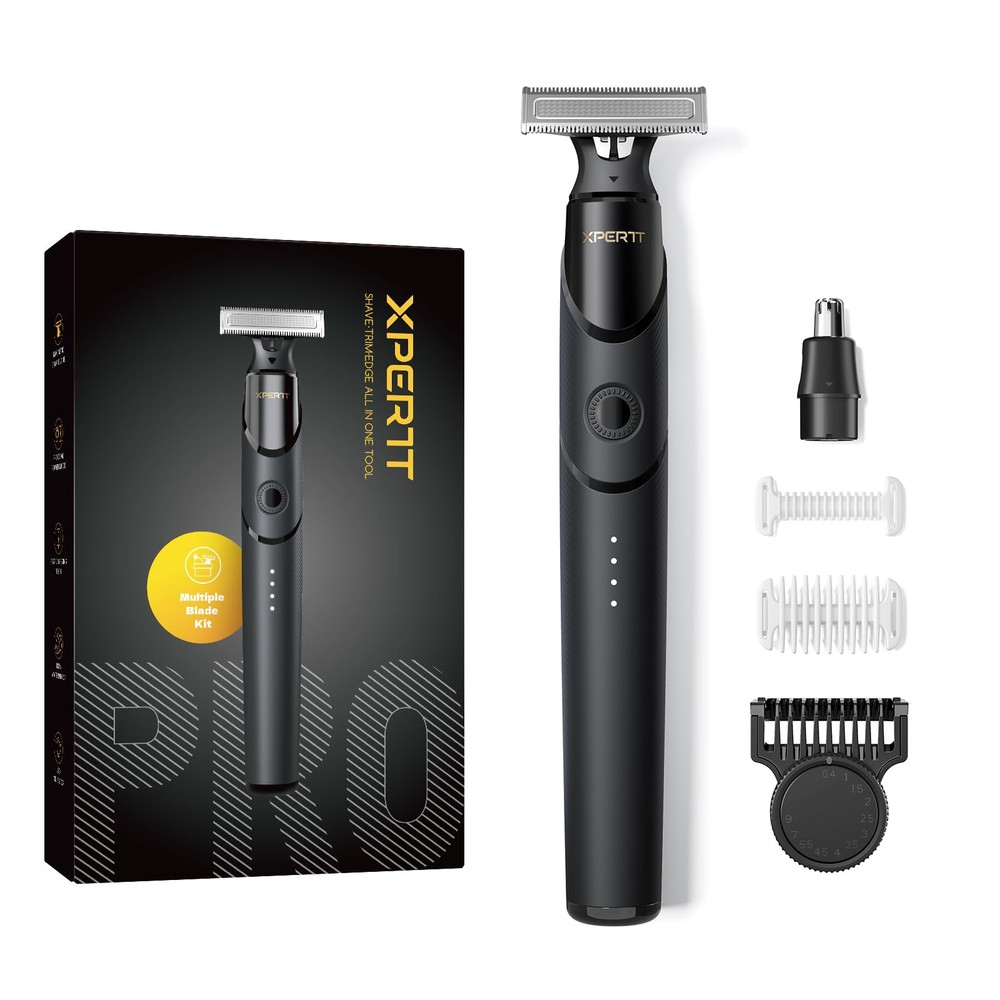 Xpert T Magnetic Electric Shaver & Beard Trimmer, Hybrid Electric Razor, Body...