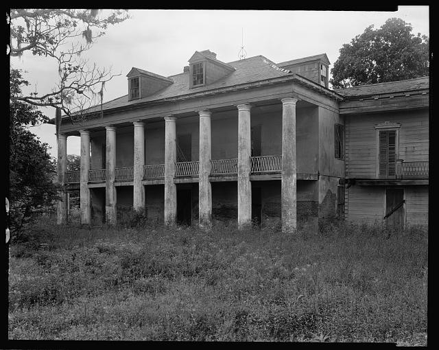 Chalmette Louisiana Beauregard House 1938 Historic Plantation Mansion