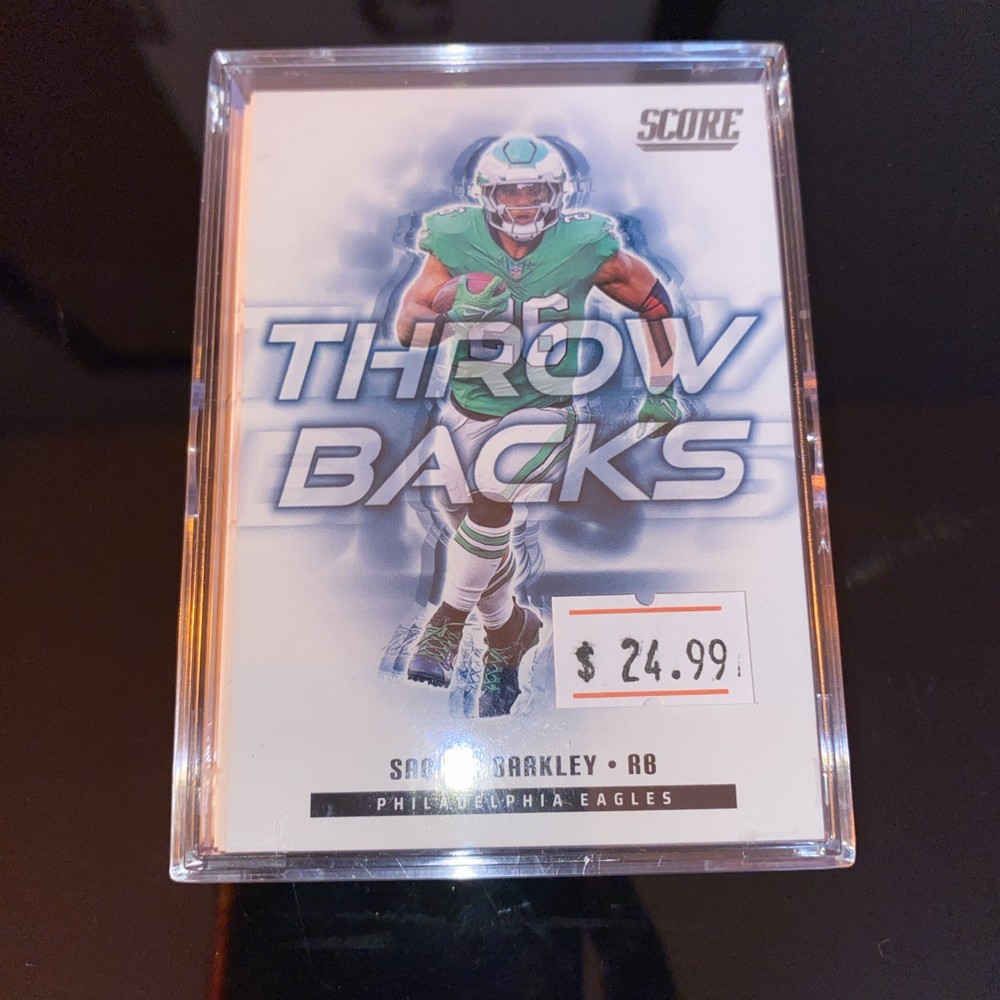 2025 SCORE Throwbacks Complete Set 25 Barkley Maye Nix Tyreek Caleb CeeDee
