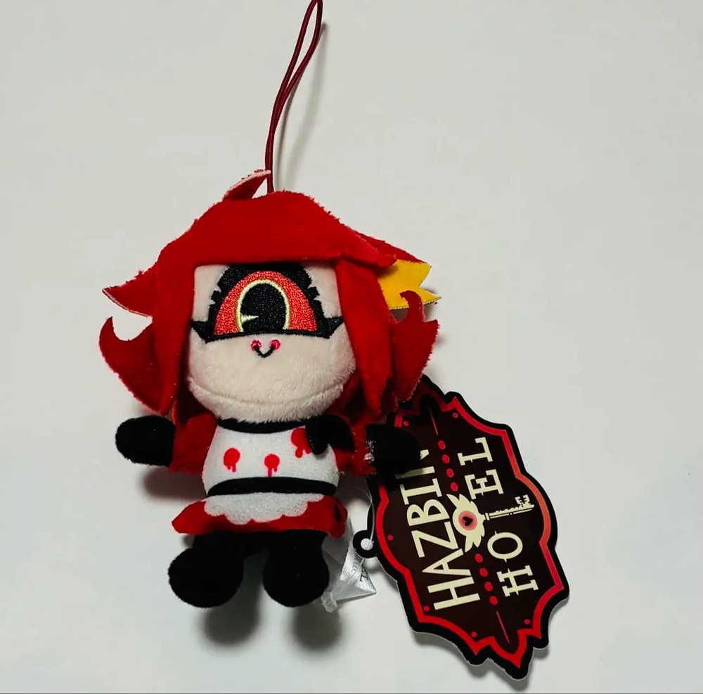 Hazbin Hotel Sitting Plush Mascot Niffty 10cm Round One Limited 2026 Japan NEW