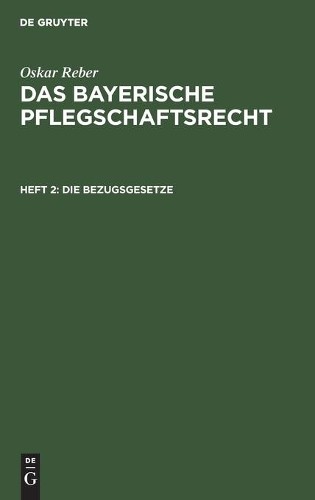 Oskar Reber Die Bezugsgesetze (Hardback)