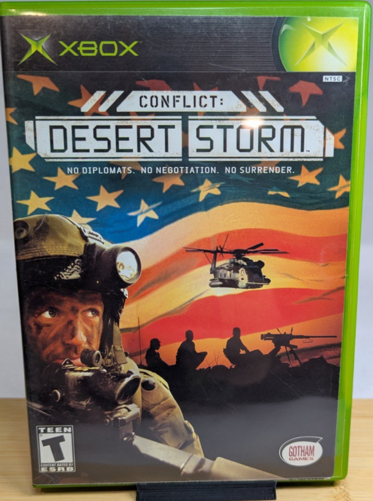 Conflict: Desert Storm (Microsoft Xbox, 2002) CIB Complete Tested MINT