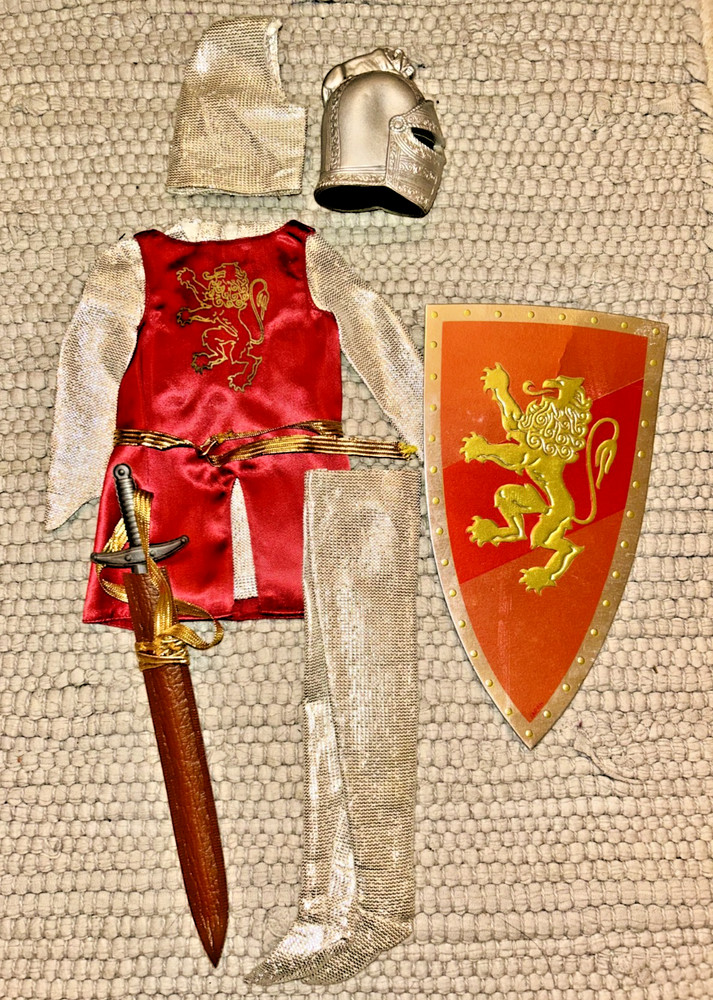 Vintage Ken King Arthur Costume #773~Barbie Little Theatre~Complete Outfit~MINTY
