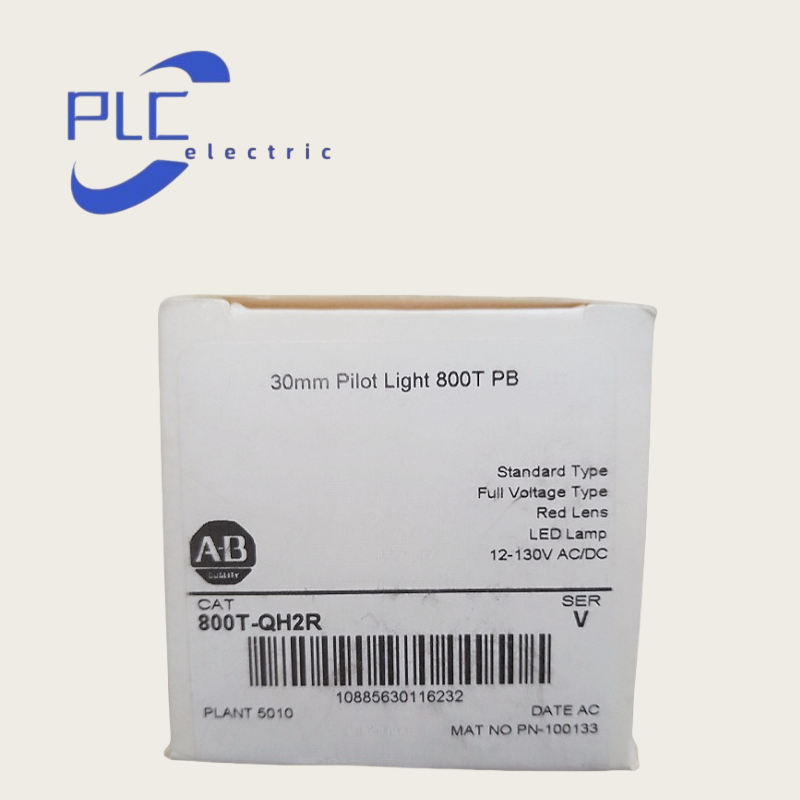 1PCS NEW Type 800T-QH2R Allen Bradley 30mm Pilot Light 800T 12-130V AC/DC Red