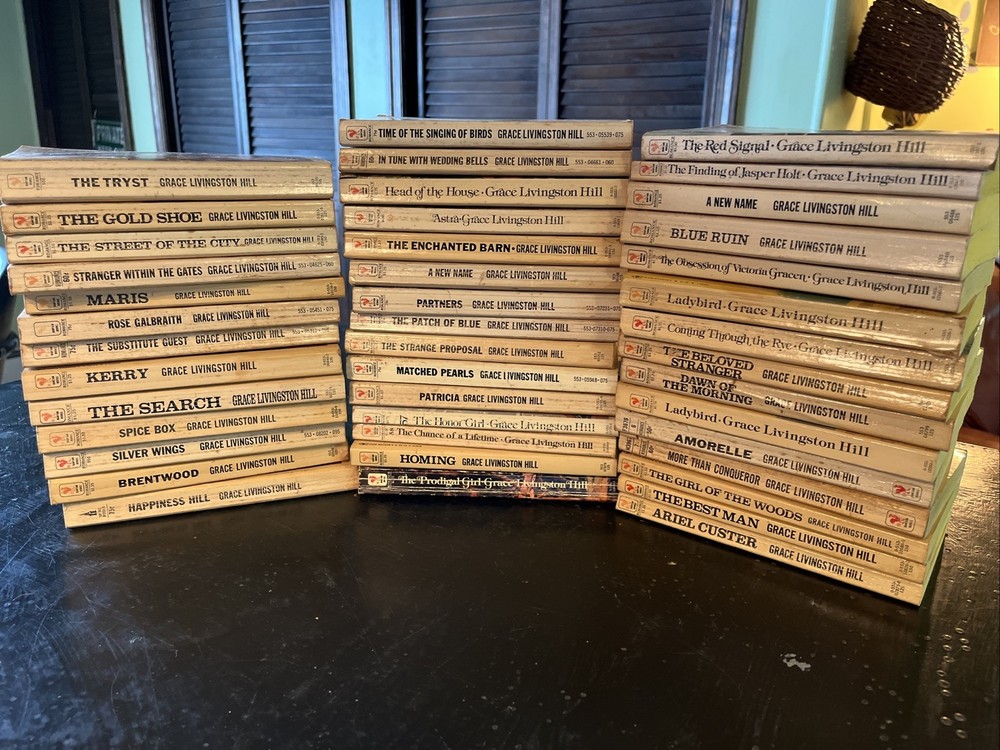 Lot of 43 Grace Livingston Hill Christian Historical Romances Paperback VTG 70s