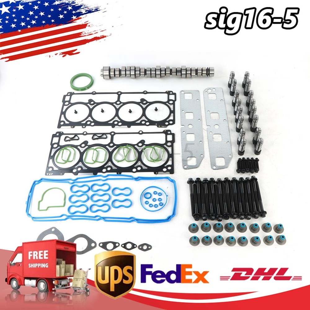 High-Performance NON-MDS Camshaft Lifters Kit for 03-08 Chrysler Dodge Jeep 5.7L Hemi V8