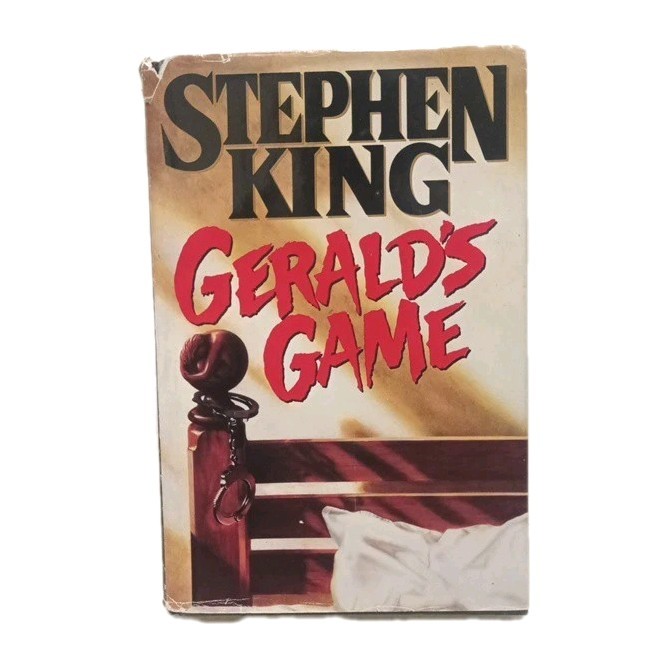 Gerald's Game by Stephen King 1992 Viking Hardcover thriller horror