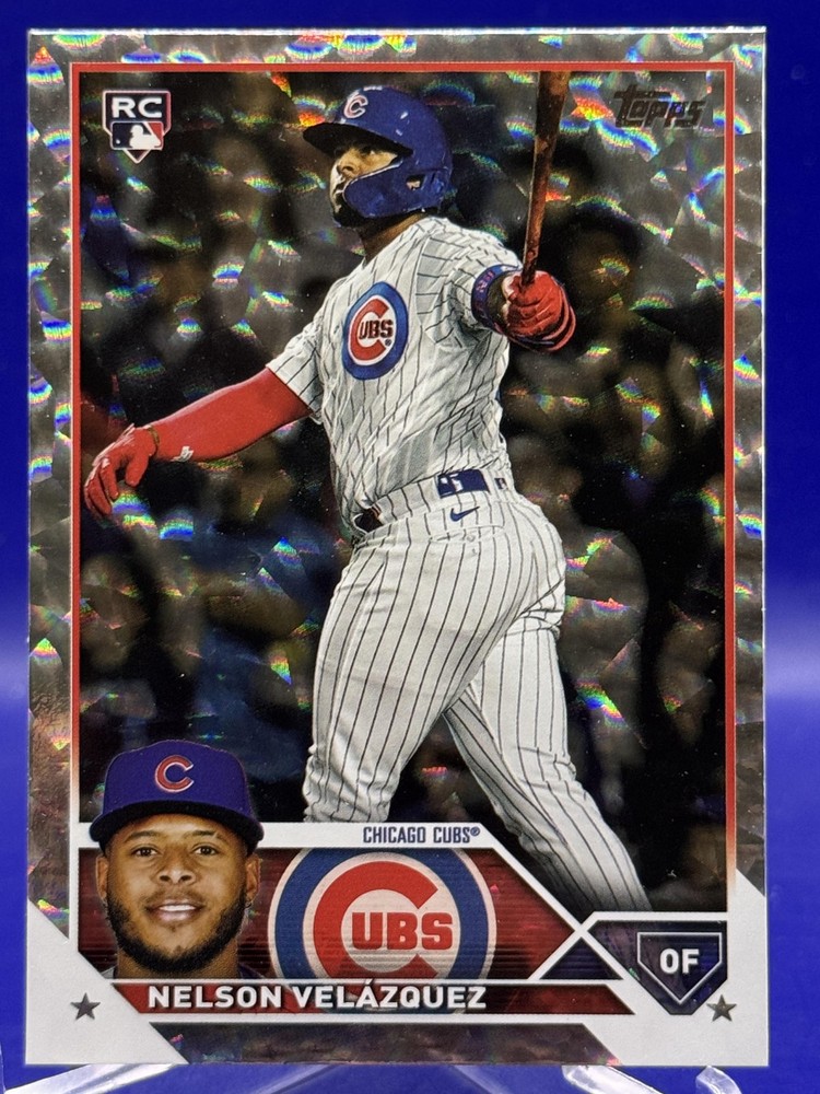 2023 Topps Update Nelson Velázquez #US31 Silver Foilboard Cubs Rookie