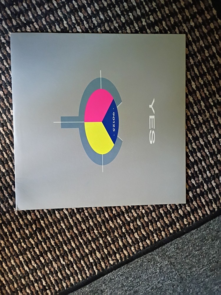Yes 90125 Vinyl LP Album Record, 1983, ATCO Atlantic