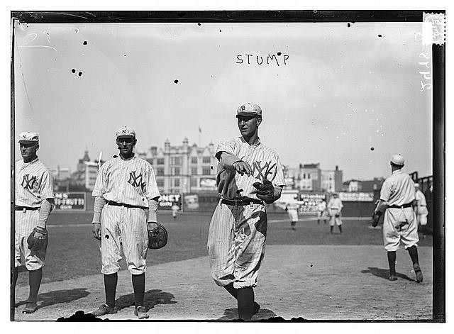 Bill Stumpf,New York Highlanders,AL,at Hilltop Park,NY (baseball),1912,MLB