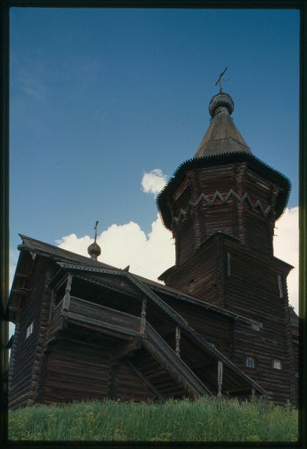 Photo:Church of the Dormition (1774), southwest view, Kondopoga, Russia
