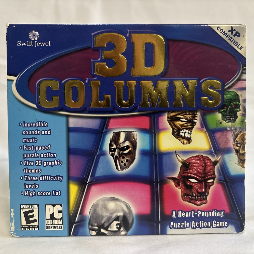3D Columns (PC) CD-ROM Puzzle Action Game for Windows 98/XP