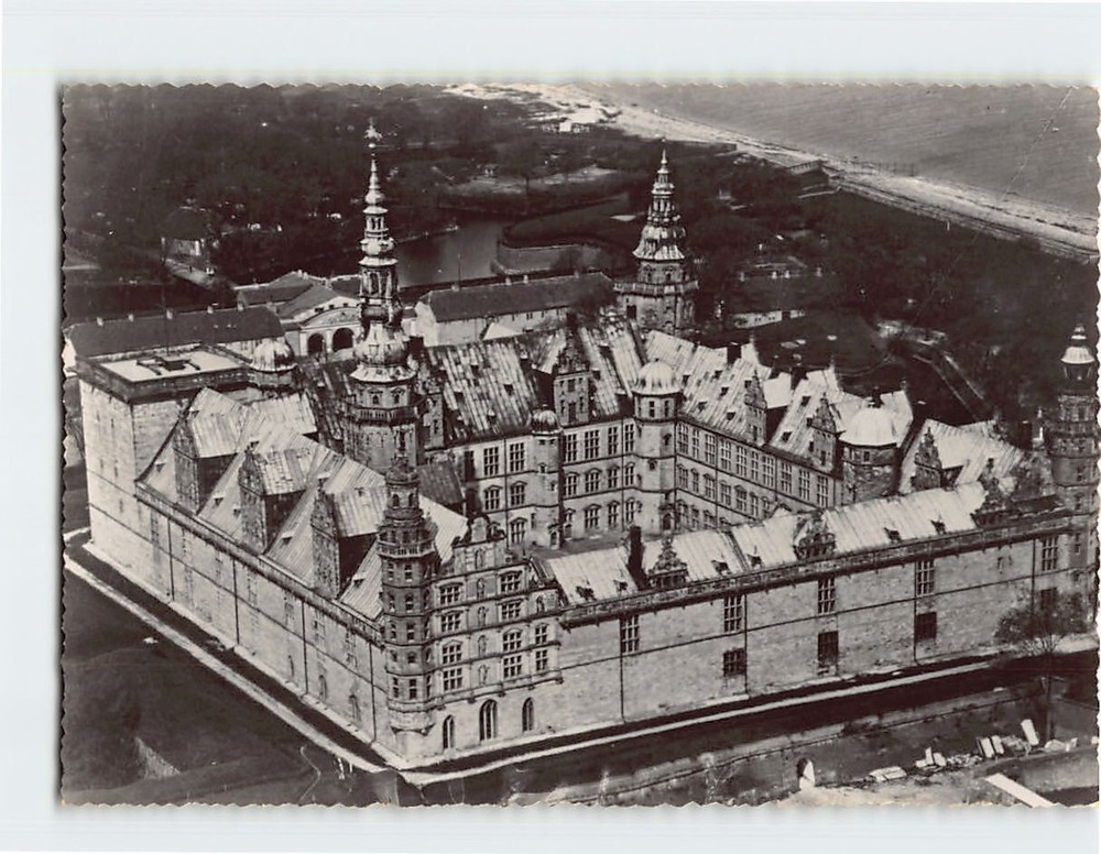 Postcard Kronborg Castle Helsingør Denmark