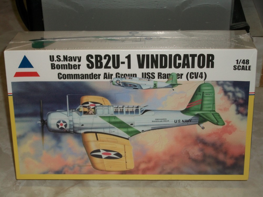 Accurate Miniatures 1/48 SB2U-1 Vindicator, VS-72, USS Ranger (CV4) - Sealed-image