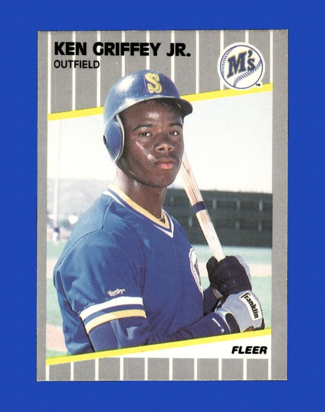 1989 Fleer Set-Break #548 Ken Griffey Jr. RC NM-MT OR BETTER *GMCARDS*Consign with Greg Morris Cards