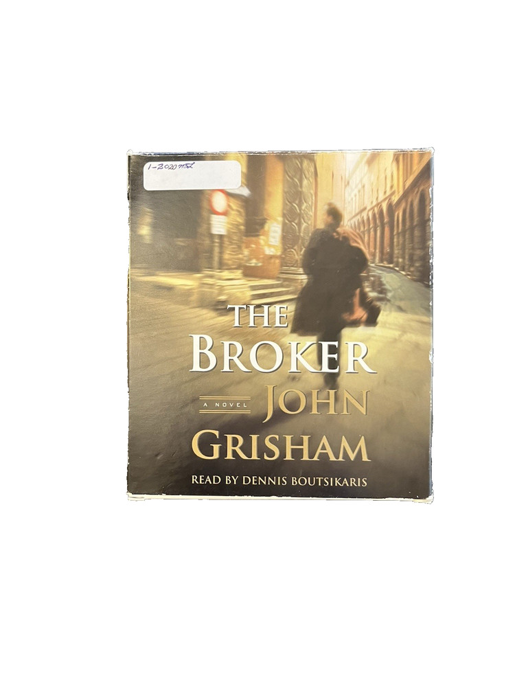 John Grisham The Broker Read By Dennis Boutsikaris 2005 X5 Cd Audio Book