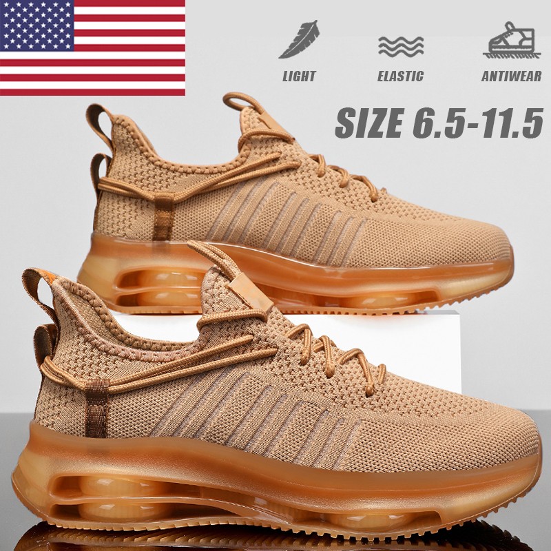 Men's Running Sports Shoes Male Casual Non-slip Athletic Jogging Tennis Sneakers