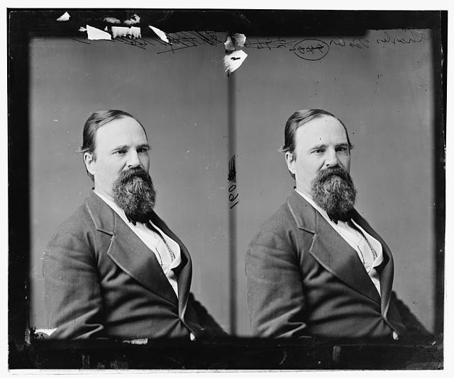 Photo:Charles Foster Ohio Secretary of Treasury Portrait 1860s Men