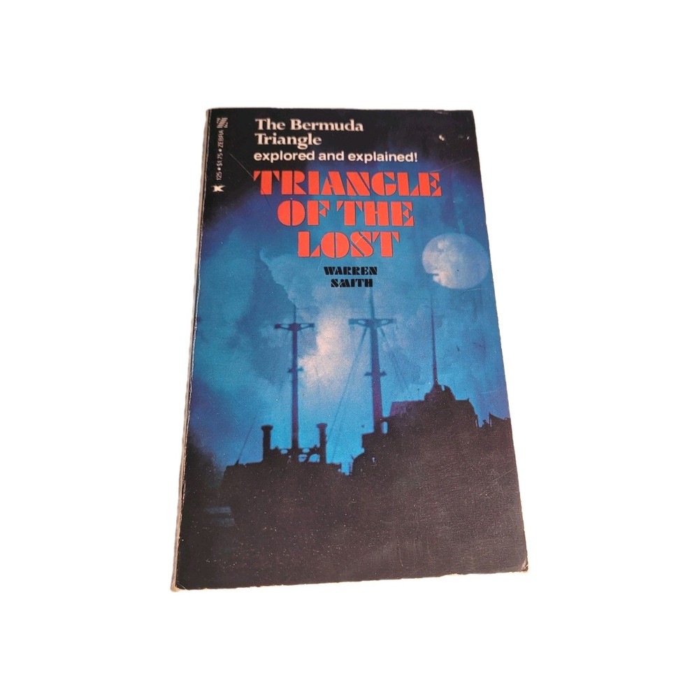 Triangle of the Lost Warren Smith Bermuda Triangle UFO Atlantis Mystery Vintage
