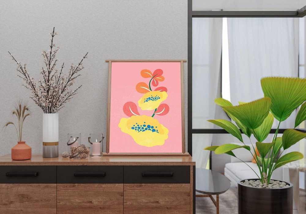 Modern Art Print Pink Quote Wall Print Quote Wall Art Wall Art Modern Wall Art