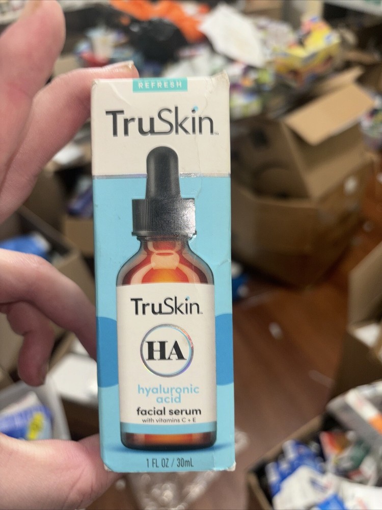 TruSkin Hyaluronic Acid Facial Serum, 1 fl oz (30 ml) NEW