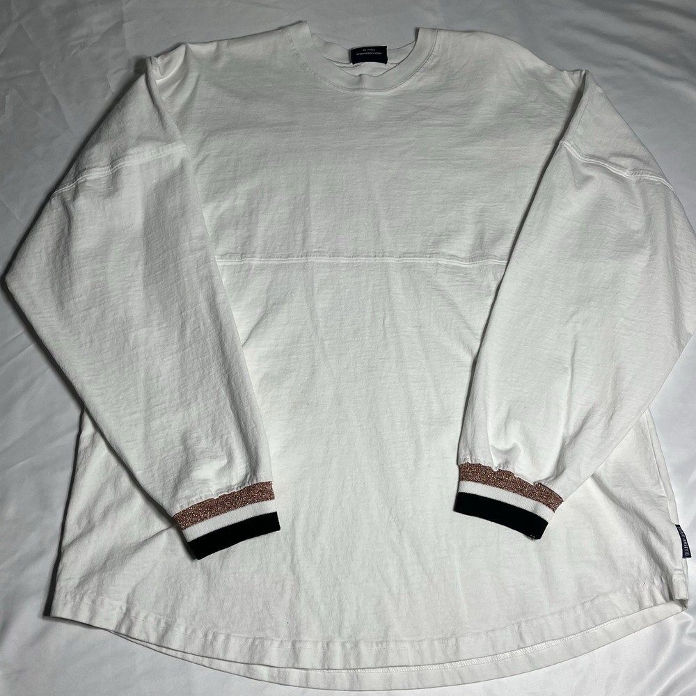 SPIRIT JERSEY Long Sleeve White SAN FRANCISCO T-Shirt Large